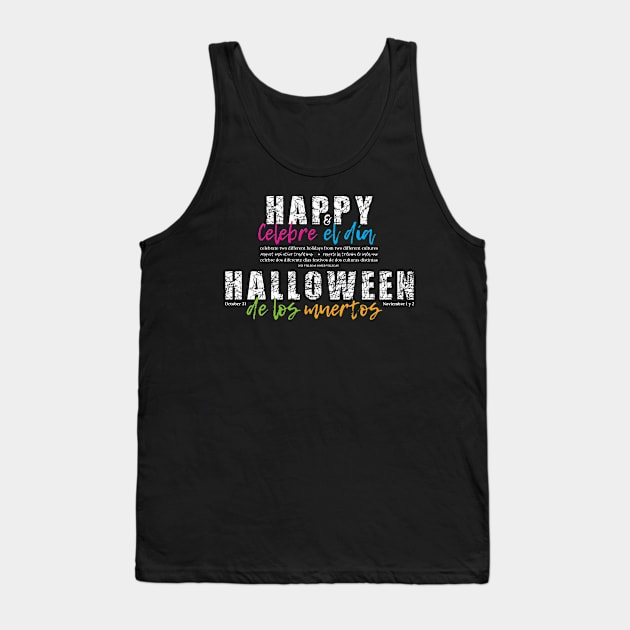 happy Halloween Tank Top by vjvgraphiks